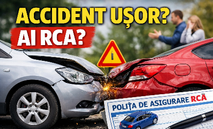 Ce trebuie să faci în caz de accident auto ușor?