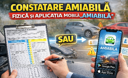 Aplicația „Amiabila” – Ghid complet pentru constatarea amiabilă auto