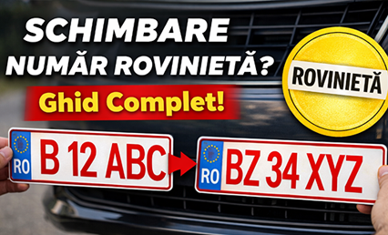 Cum faci solicitare de schimbare număr rovinietă – ghid complet
