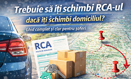 Trebuie să îți schimbi RCA-ul dacă îți schimbi domiciliul? Ghid complet și clar pentru șoferi