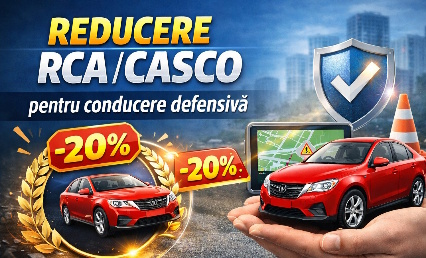 Reducere RCA / CASCO pentru conducere defensivă